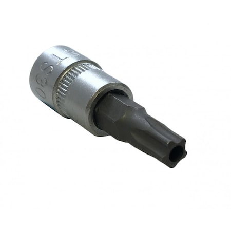 CTA Tools Torx-Stecknuss TS30, 5-Punkt Tamper T30, Für Sicherheitsbefestigungen, 1/4 Zoll Antrieb – Made In USA